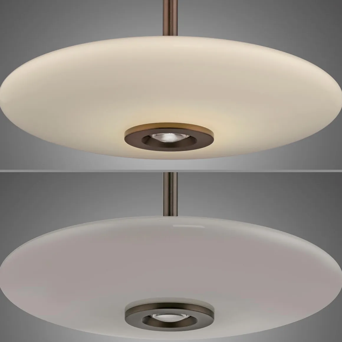 Neuhaus PURE by Paul Neuhaus PURE E-Vitrum LED Pendelleuchte mit e-LIFT und CCT