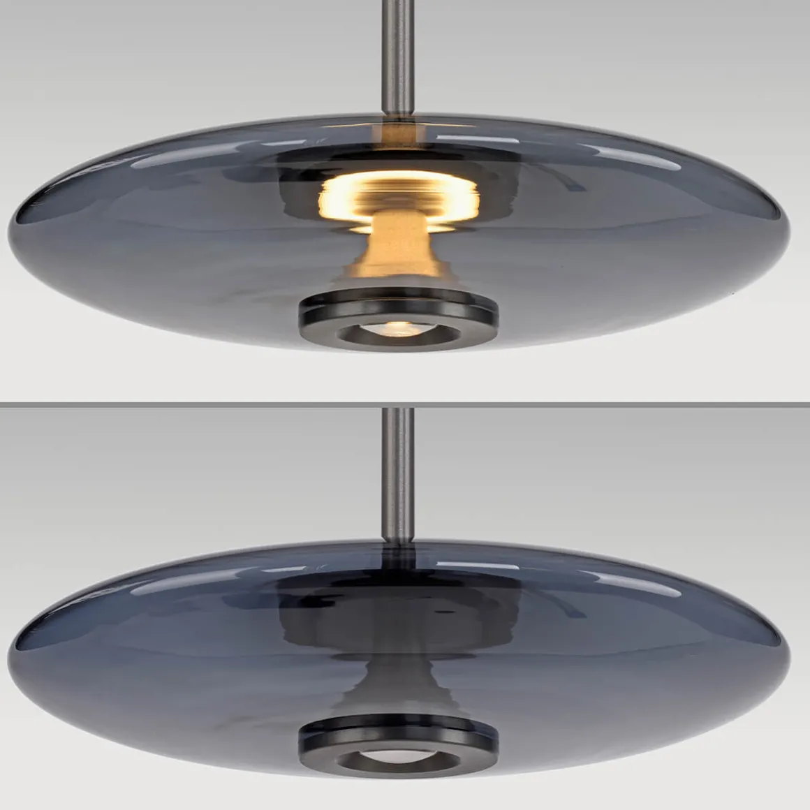 Neuhaus PURE by Paul Neuhaus PURE E-Vitrum LED Pendelleuchte mit e-LIFT und CCT
