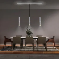 Neuhaus PURE by Paul Neuhaus PURE Vega LED Pendelleuchte, 3-flg.