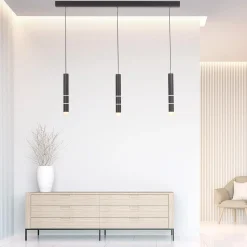 Neuhaus PURE by Paul Neuhaus PURE Vega LED Pendelleuchte, 3-flg.