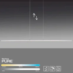Neuhaus PURE by Paul Neuhaus PURE Lite LED Pendelleuchte mit CCT