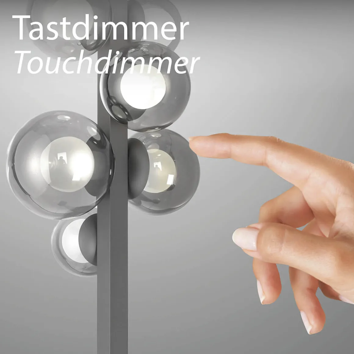 Neuhaus PURE by Paul Neuhaus PURE Popup LED Stehleuchte mit CCT