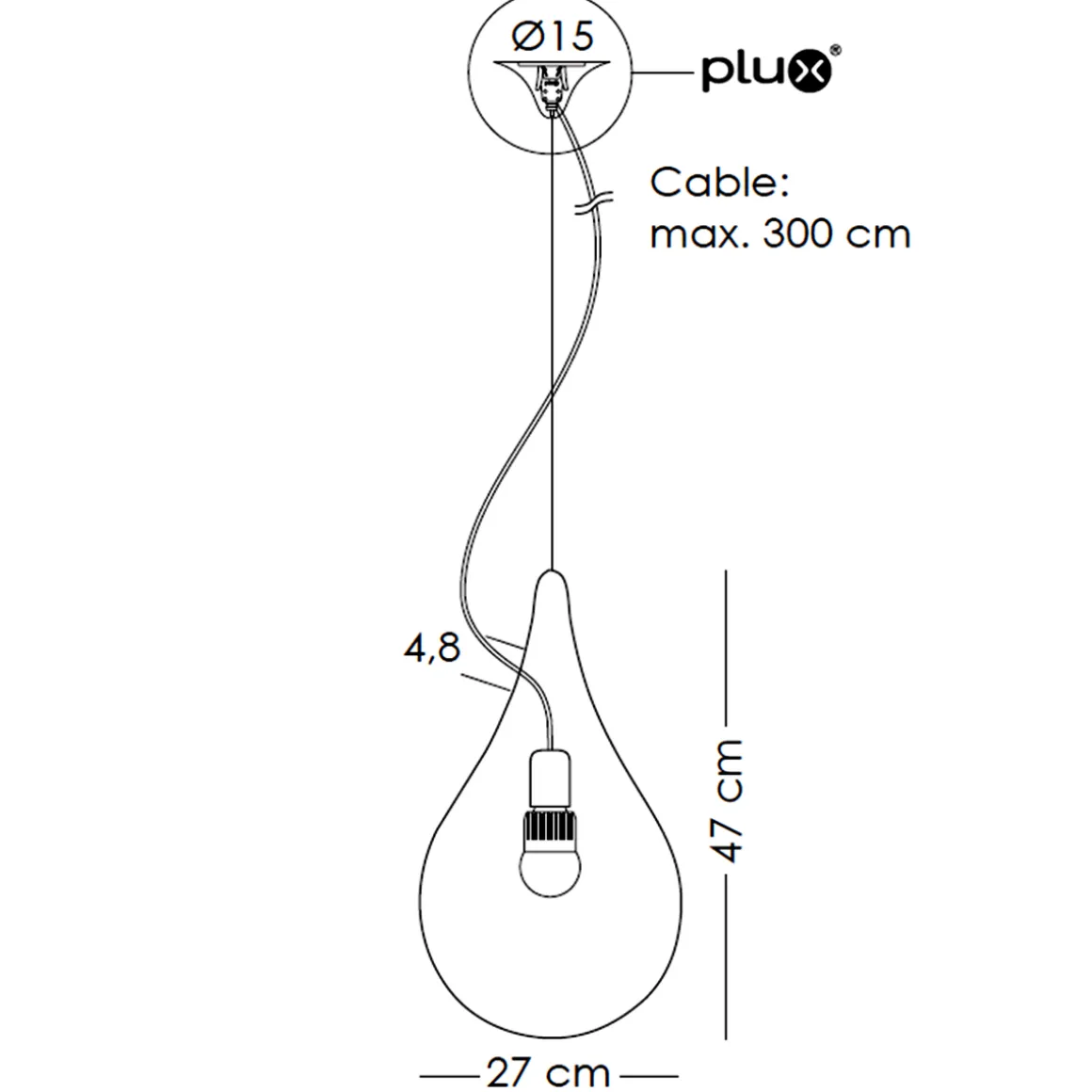 next Liquid Light Drop 2S Pendelleuchte