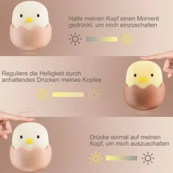 Niermann Standby Eggy Egg LED Nachtlicht / Akkuleuchte