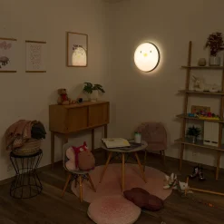 Niermann Standby Shining Eggy LED Wand- / Deckenleuchte, mit Fernbedienung