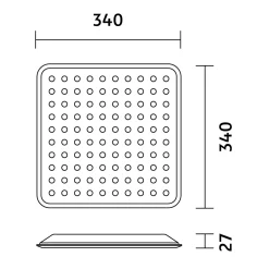 Nimbus Modul Q 340 Project Deckenaufbauleuchte