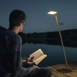 Nimbus Roxxane Leggera 101 CL LED Akkustehleuchte, mit Magnetic Dock