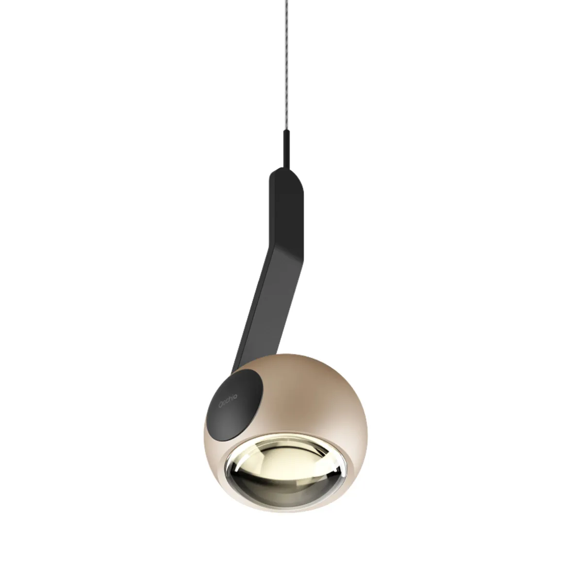 Occhio io 3d sospeso var up C LED Pendelleuchte, 3000 K, variabel