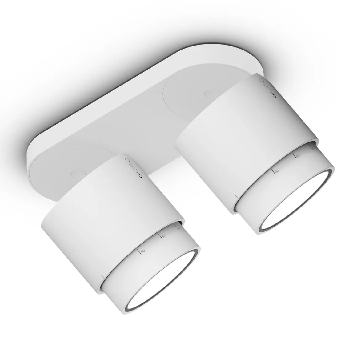 Occhio lui alto doppio Volt Z Deckenstrahler, 3000 K