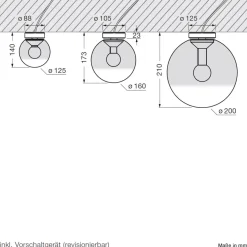 Occhio Luna piena up LED Deckenleuchte