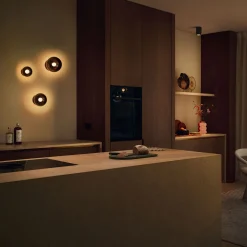 Occhio Luna scura up LED Wandleuchte