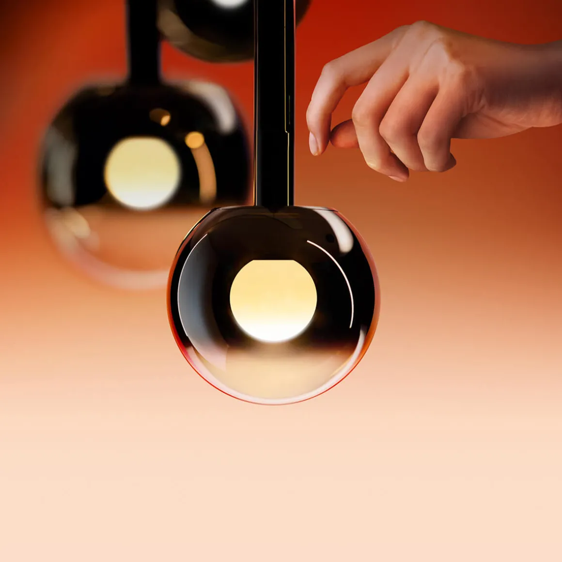 Occhio Luna sospeso cloud 5 L fix LED Pendelleuchte