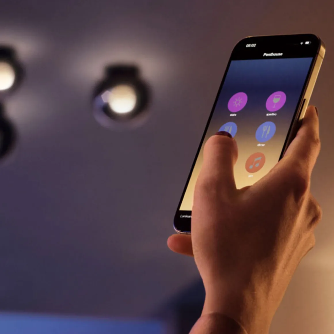 Occhio Luna sospeso cloud 5 L fix LED Pendelleuchte