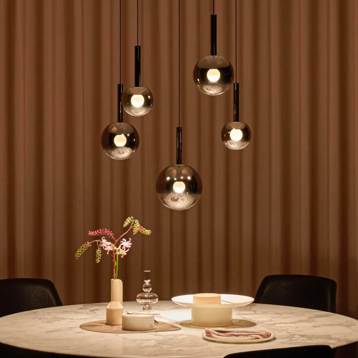 Occhio Luna sospeso fix up LED Pendelleuchte