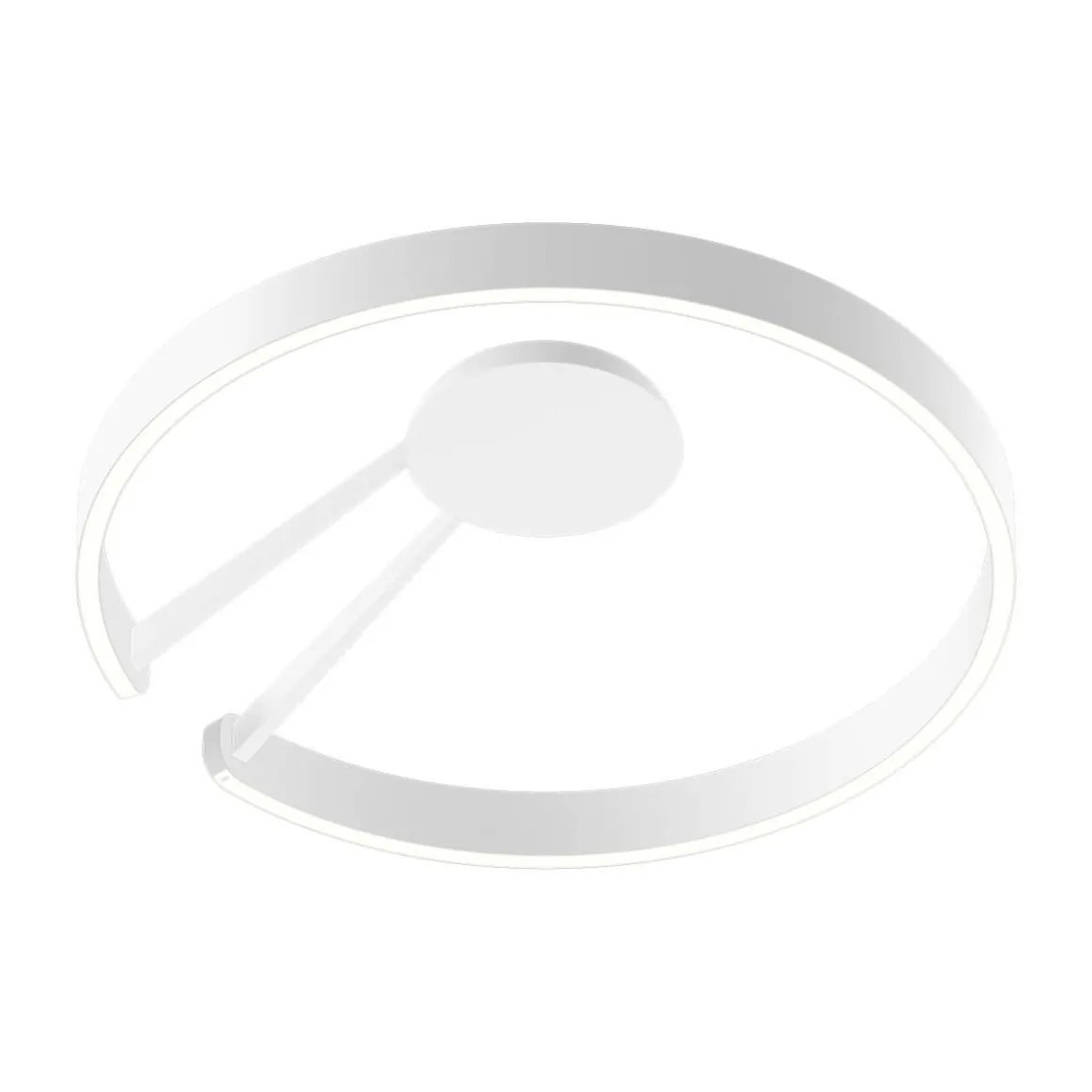 Occhio Mito aura 60 narrow LED Deckenleuchte, Base: weiß matt