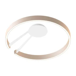 Occhio Mito aura 60 narrow LED Deckenleuchte, Base: weiß matt