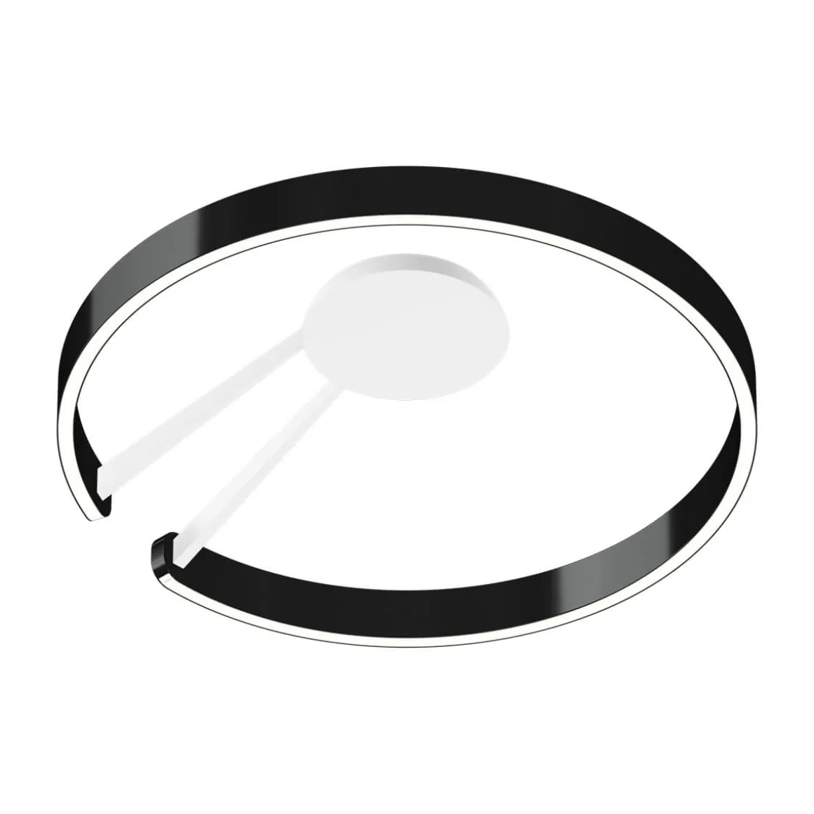 Occhio Mito aura 60 narrow LED Deckenleuchte, Base: weiß matt