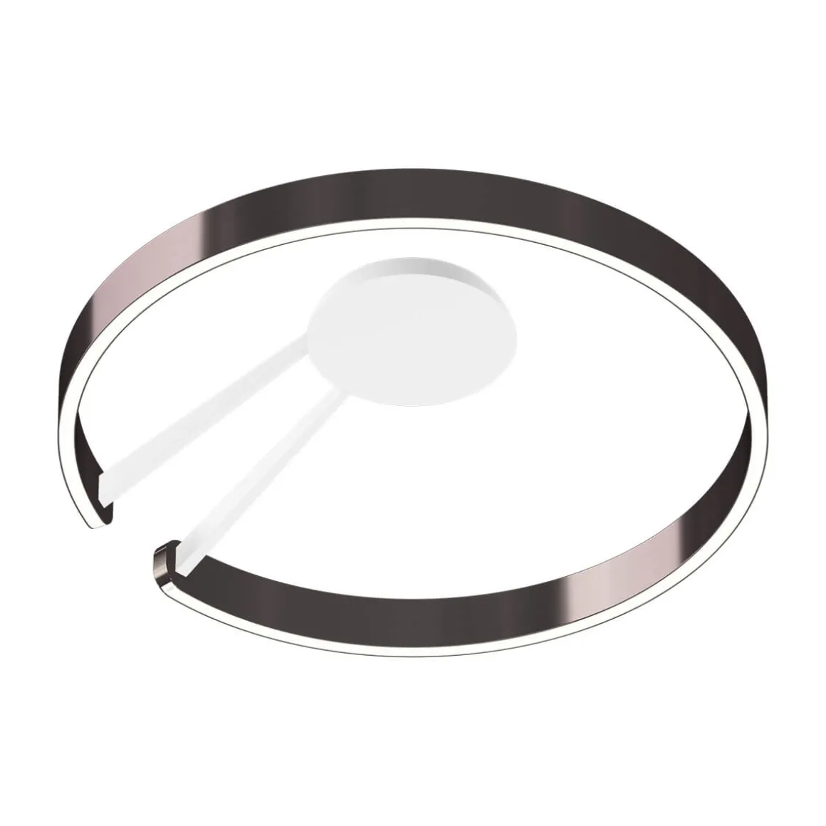 Occhio Mito aura 60 narrow LED Deckenleuchte, Base: weiß matt