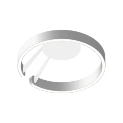 Occhio Mito aura 40 narrow LED Deckenleuchte, Base: weiß matt