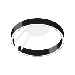 Occhio Mito aura 40 wide LED Wand- / Deckenleuchte, Base: weiß matt