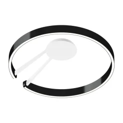 Occhio Mito aura 60 wide LED Wand- / Deckenleuchte, Base: weiß matt