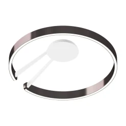 Occhio Mito aura 60 wide LED Wand- / Deckenleuchte, Base: weiß matt