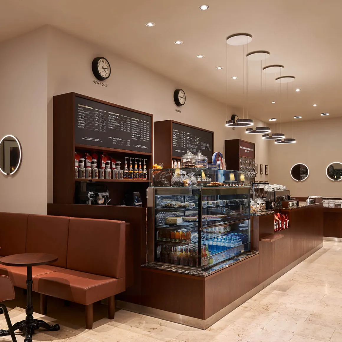 Occhio Mito sfera 40 wide Wand- / Spiegelleuchte, Spiegel klar