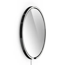 Occhio Mito sfera corda 60 wide Wand- / Spiegelleuchte, Spiegel klar