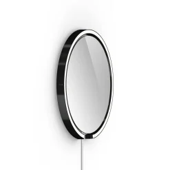Occhio Mito sfera corda 40 wide Wand- / Spiegelleuchte, Spiegel klar