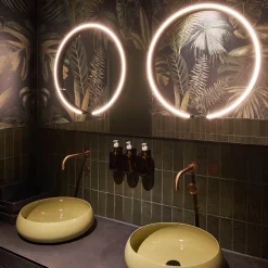 Occhio Mito sfera su 60 wide Spiegelleuchte