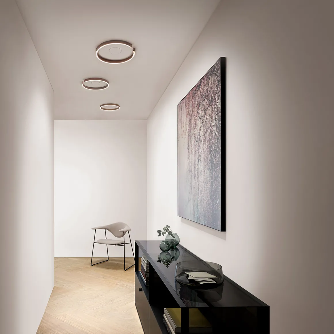 Occhio Mito soffitto 40 flat narrow LED Deckenleuchte