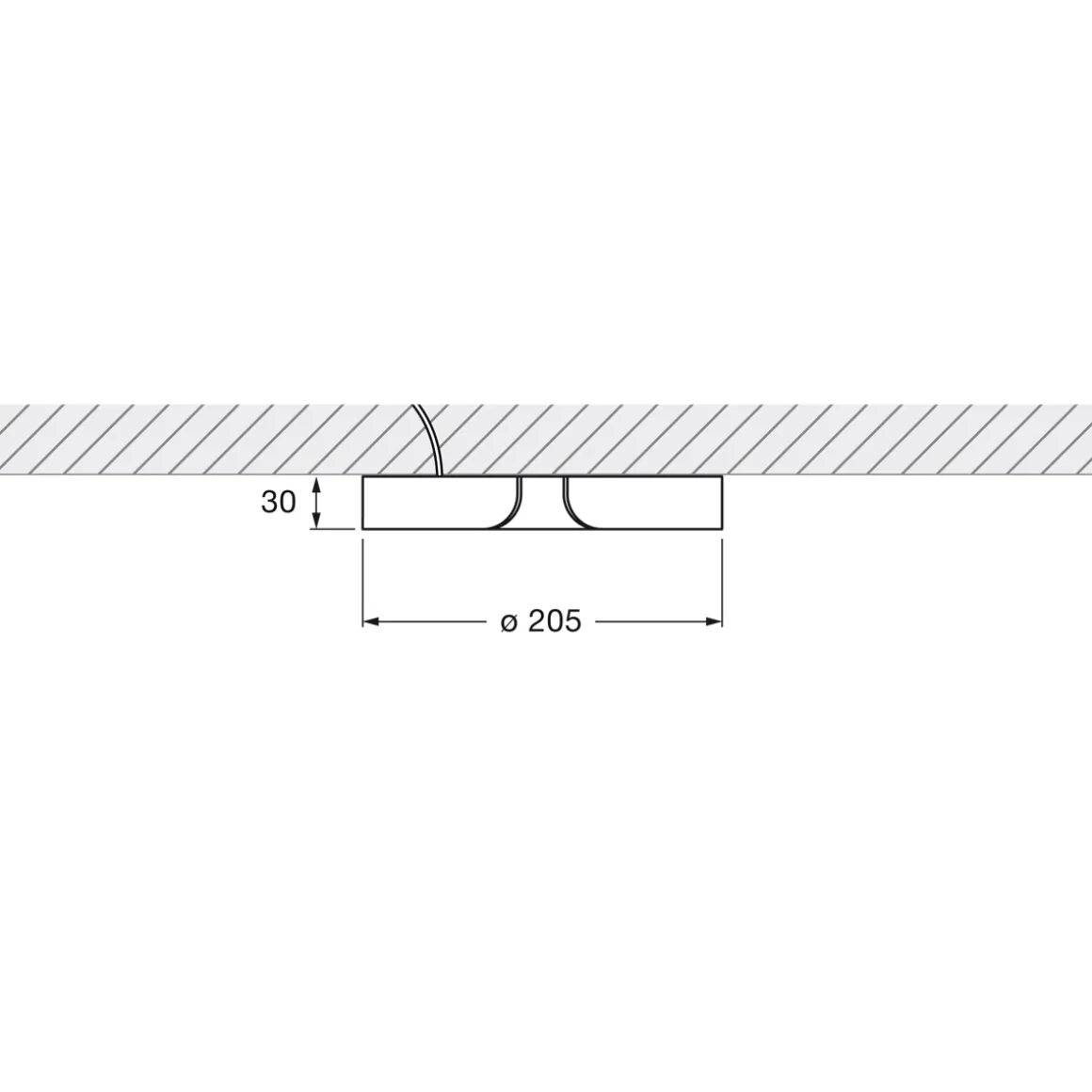 Occhio Mito soffitto 20 up "air" narrow LED Deckenleuchte