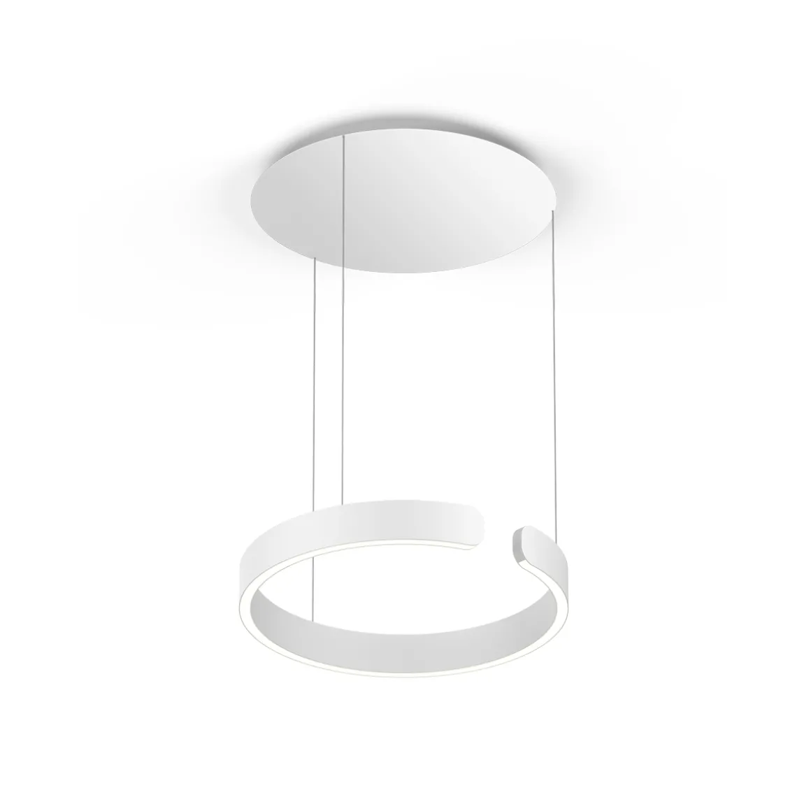 Occhio Mito sospeso 40 var up "air" wide LED Pendelleuchte, variabel
