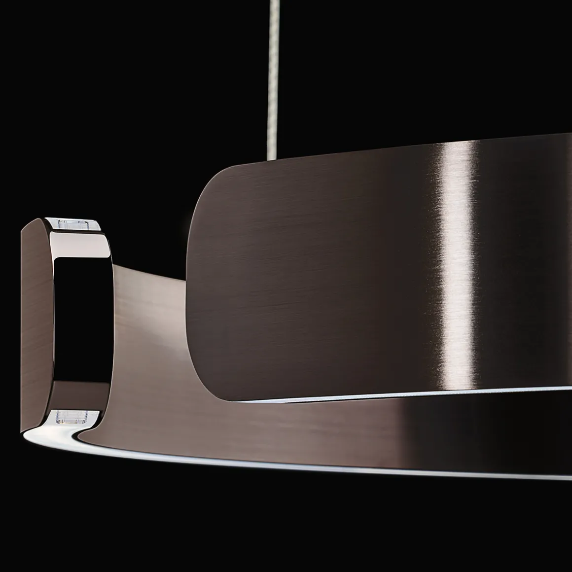 Occhio Mito sospeso 40 var up "air" wide LED Pendelleuchte, variabel