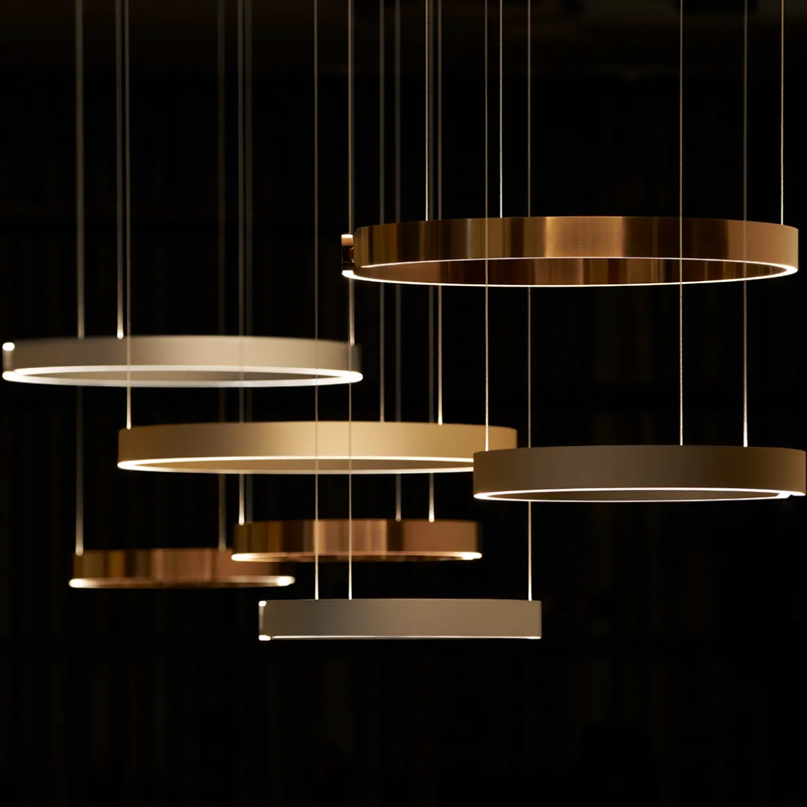 Occhio Mito sospeso 40 var up "air" narrow LED Pendelleuchte, variabel