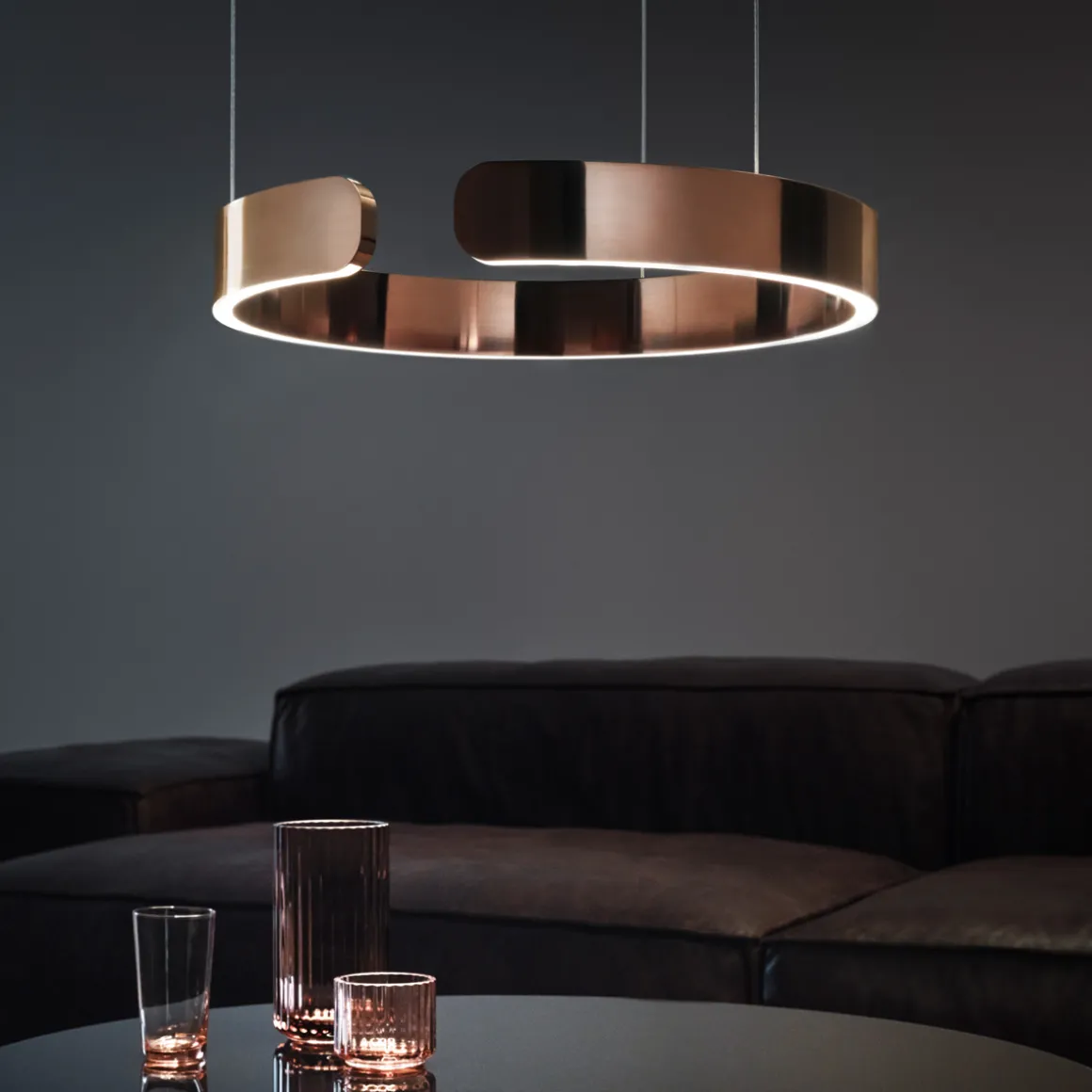 Occhio Mito sospeso 40 var up wide LED Pendelleuchte, variabel