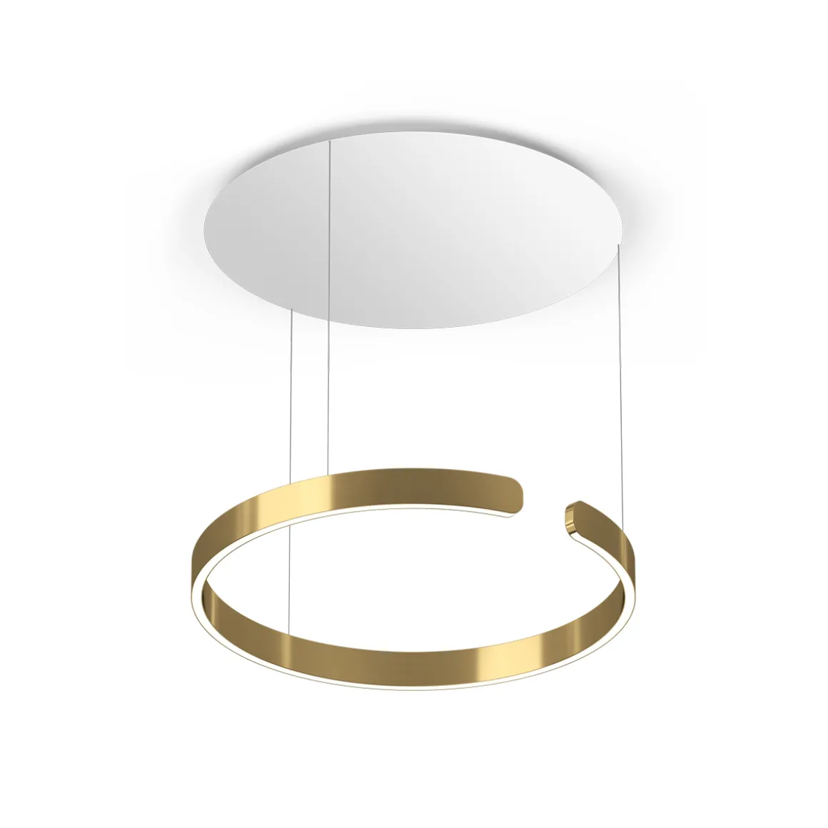 Occhio Mito sospeso 60 var up "air" wide LED Pendelleuchte, variabel