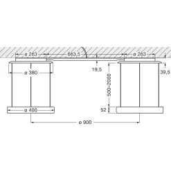 Occhio Mito sospeso due 40 var 