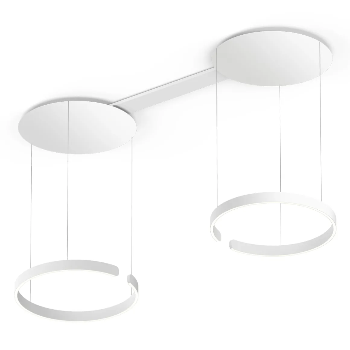 Occhio Mito sospeso due 60 var wide LED Pendelleuchte, variabel