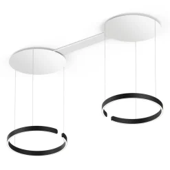 Occhio Mito sospeso due 60 var wide LED Pendelleuchte, variabel