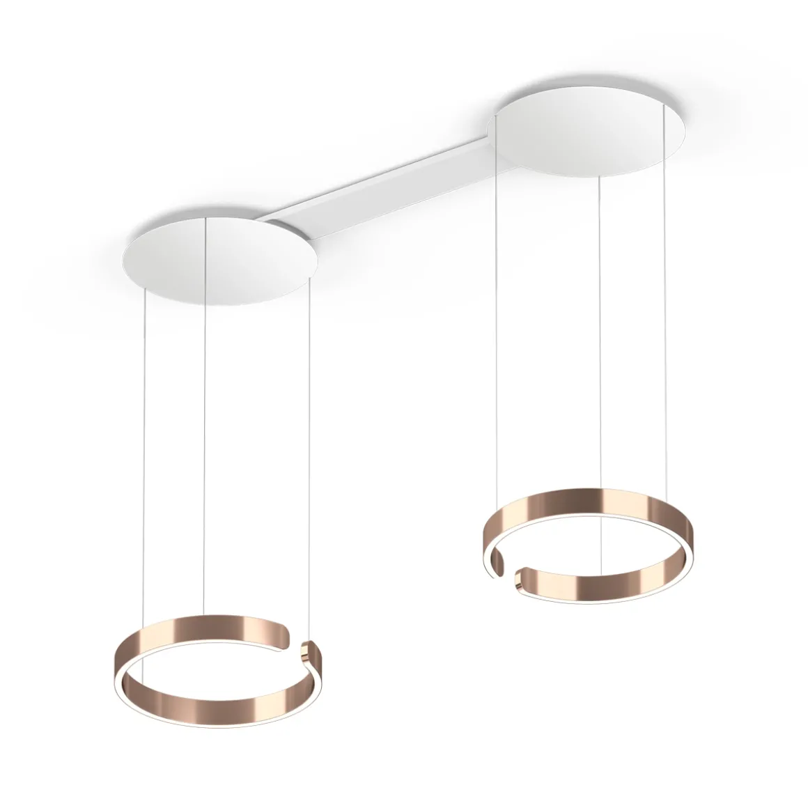 Occhio Mito sospeso due 40 var "air" narrow LED Pendelleuchte, variabel