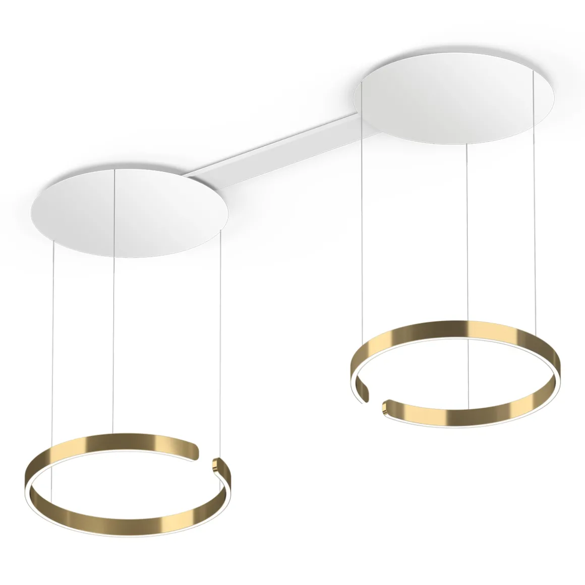 Occhio Mito sospeso due 60 var "air" narrow LED Pendelleuchte, variabel