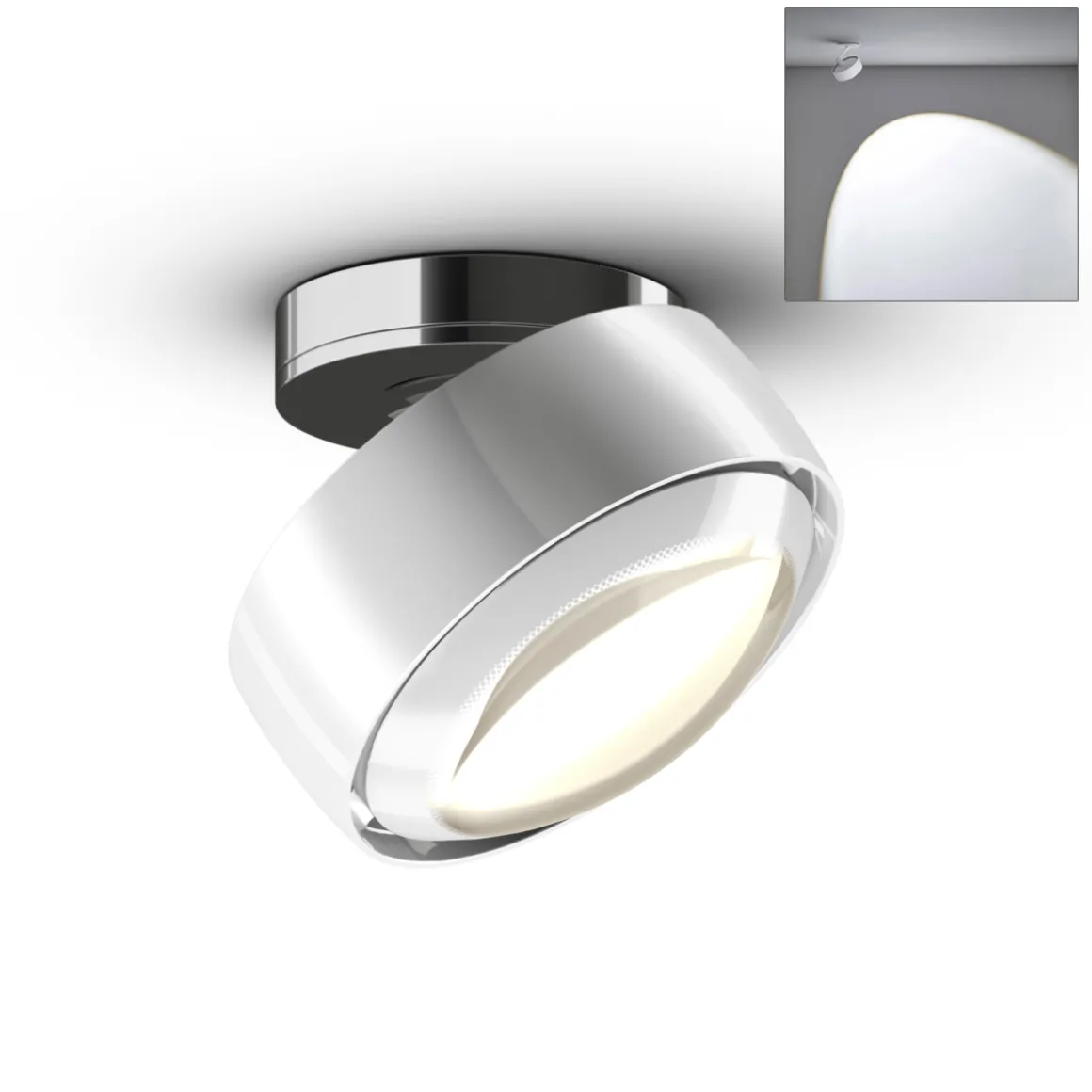 Occhio Piu alto Volt C80 Deckenstrahler, 2700 K