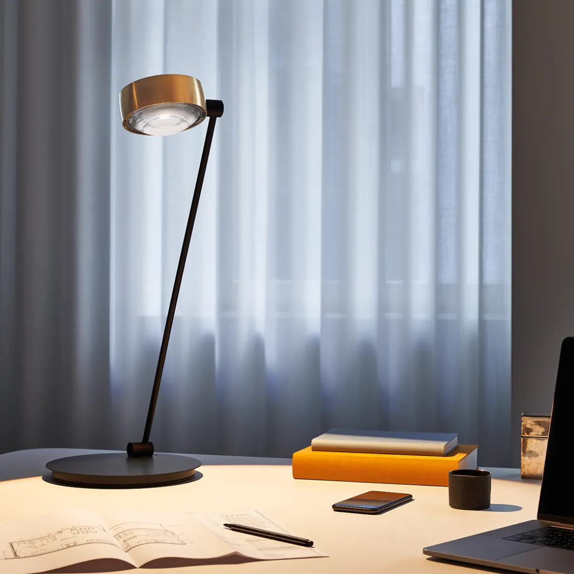 Occhio Sento C tavolo LED Tischleuchte, 60 cm, 2700 K