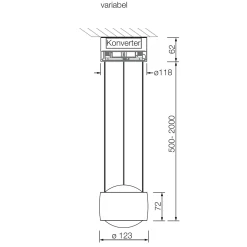 Occhio Sento D sospeso up 