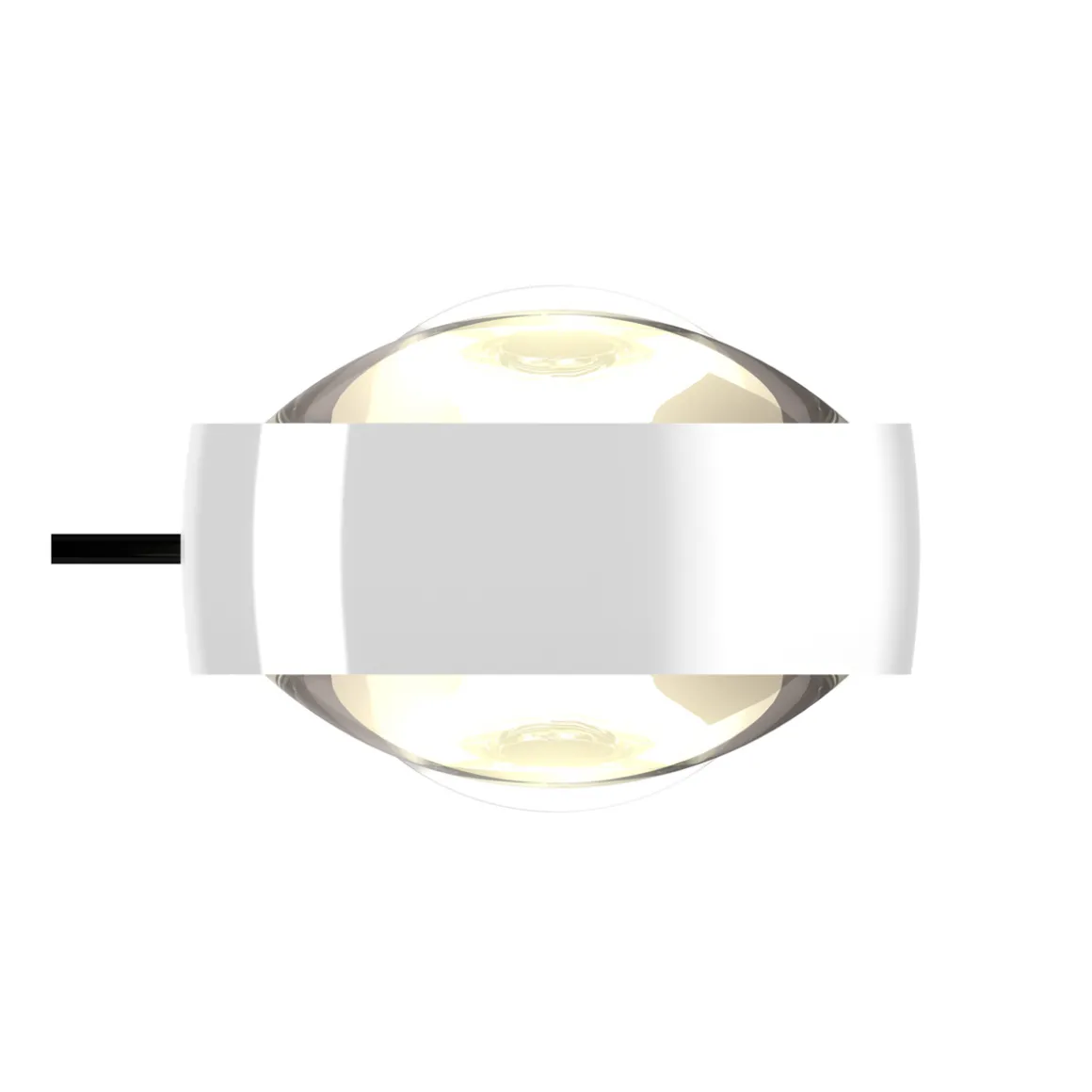 Occhio Sento D verticale up "air" LED Wandleuchte, 2700 K