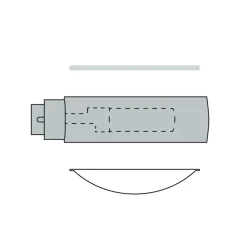 Occhio Sento E filo singolo fix up LED Pendelleuchte, 2700 K