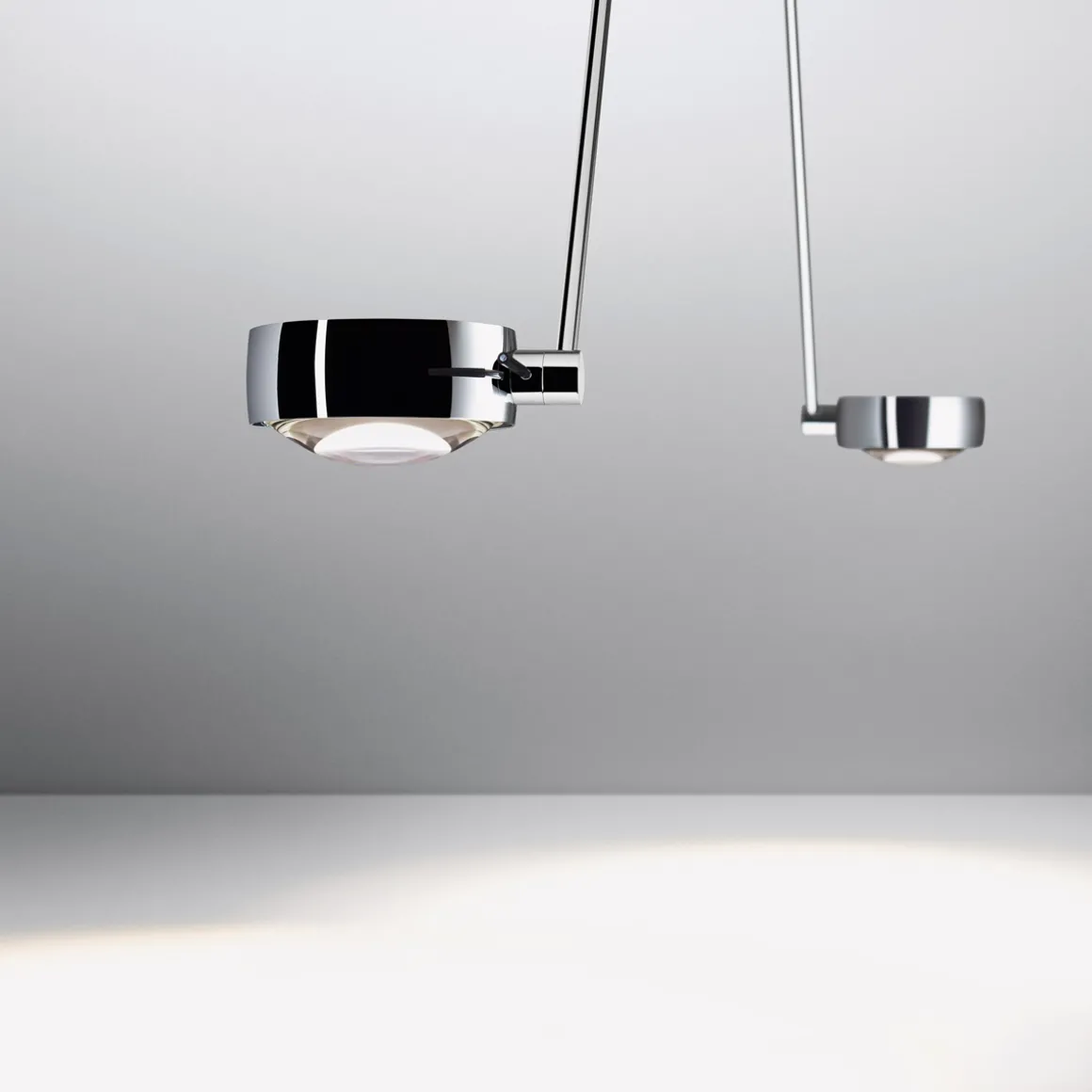 Occhio Sento E soffitto due up "air" LED Deckenleuchte, 80 cm, 2700 K