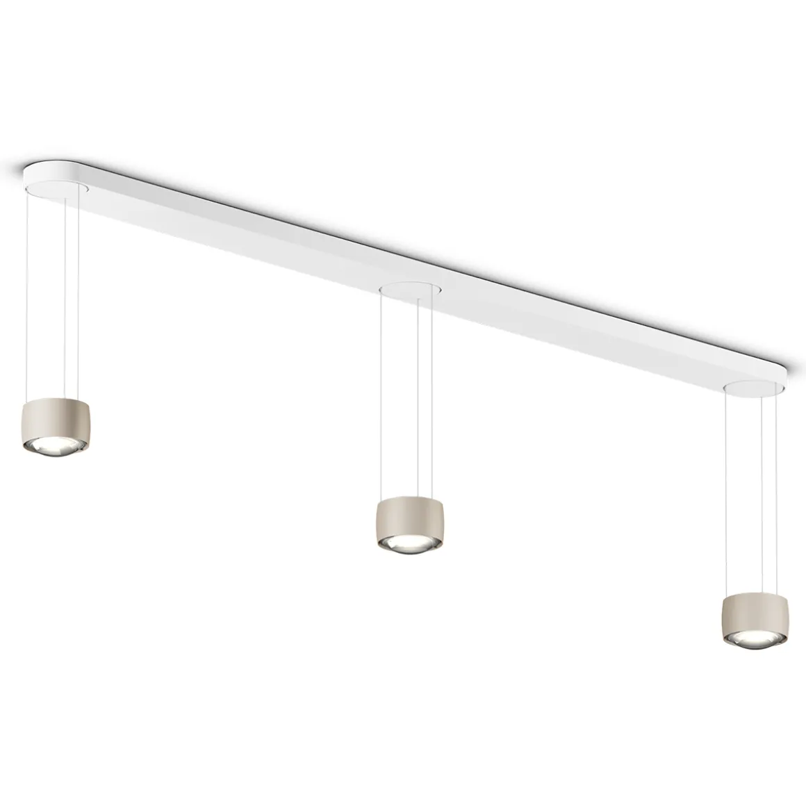 Occhio Sento E sospeso tre up "air" LED Pendelleuchte, 2700 K, variabel