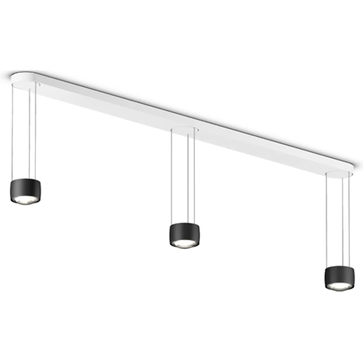 Occhio Sento E sospeso tre up "air" LED Pendelleuchte, 2700 K, variabel